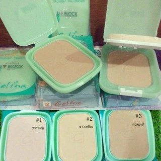 [📦 ส่งด่วน - ราคาถูก ] แป้งพริตตี้ แป้งพัฟ เซลิน่า Celina UV Block Oil Free Powder Foundation SPF15 เซลีน่า แป้งเซลีน่า