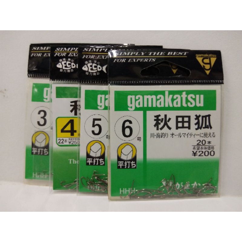 Gamakatsu Akita Kitsune BRZ (ตะขอติดตั้ง)
