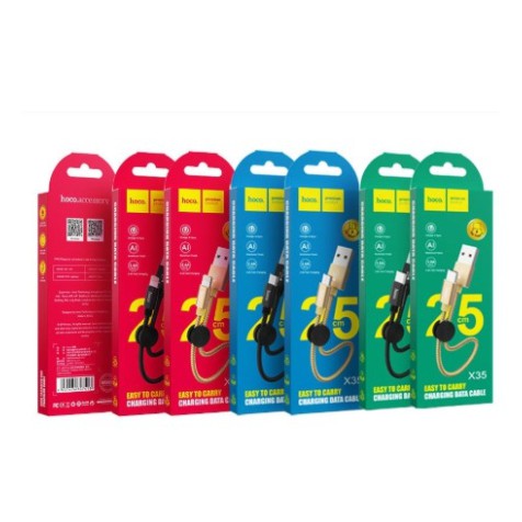 Hoco X35 สายสั้น25CM（ip/Type C/micro)