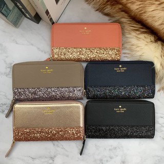 KATE SPADE LONG WALLET Code:B2D200364 แบรนด์แท้ 100% งาน Outlet