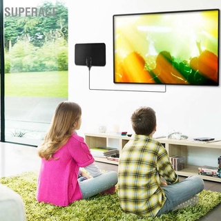 เสาอากาศทีวีดิจิทัล Hd Tv แบบบางพิเศษ พร้อมสายโคแอกเชียล 4.6 ฟุต