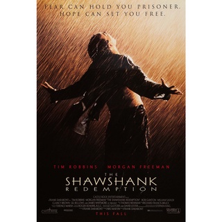 โปสเตอร์หนัง The Shawshank Redemption ชอว์แชงค์ Movie Poster โปสเตอร์ขนาดใหญ่ ภาพติดผนัง ตกแต่งห้อง ตกแต่งบ้าน