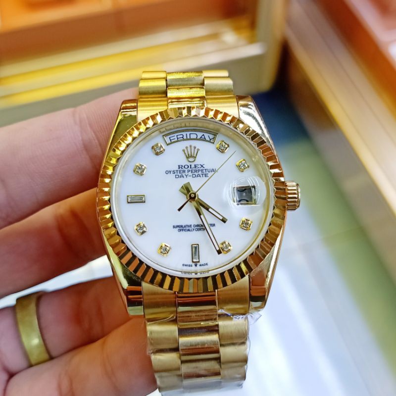 นาฬิกาผู้ชาย ผู้หญิง Rolex Day date