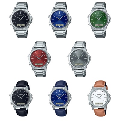 CASIO ผู้ชาย รุ่น MTP-VC01 Series / MTP-VC01D-1E,MTP-VC01D-2E,MTP-VC01D-3E,MTP-VC01D-5E,MTP-VC01D-8E