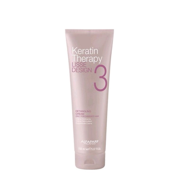 Alfaparf Keratin Therapy Lisse Design (no.3) ครีม เคราติน คอลลาเจน เข้มข้น 125ml ซ่อมแซม