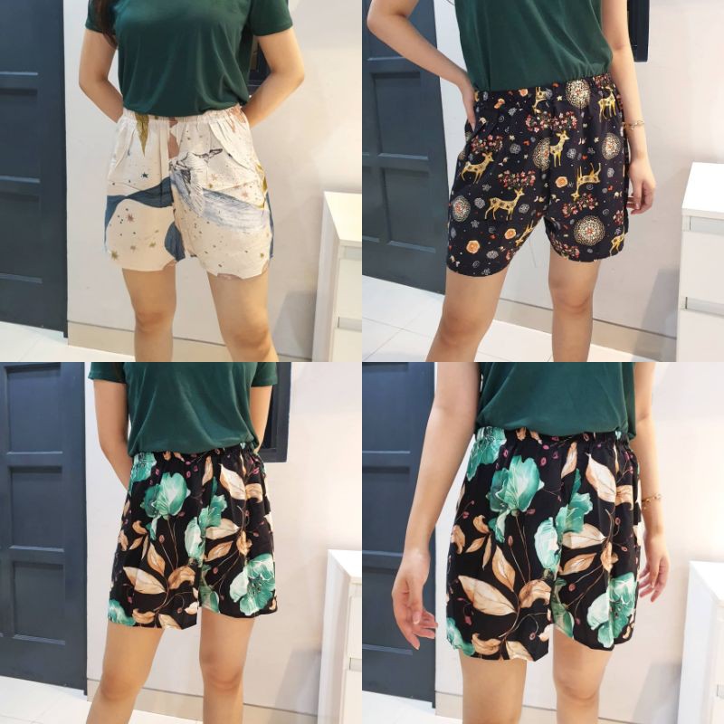 DAILY HOME IMPORT PANTS DELIGHTLINE RAYON SHORTS