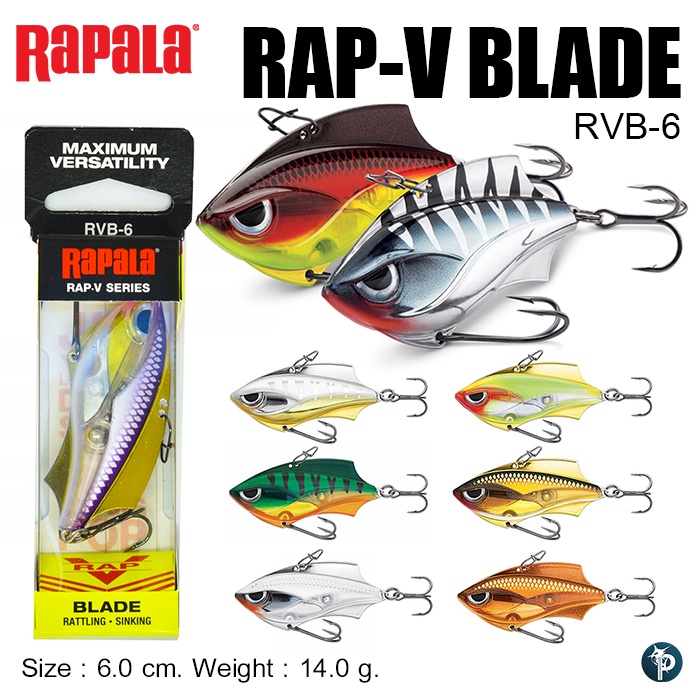 เหยื่อปลอม RAPALA RAP-V BLADE