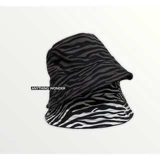 Zebra Bucket Hat H018 หมวกบัคเก็ตลายม้าลาย