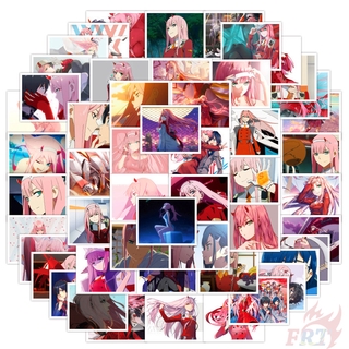 ❉ DARLING in the FRANXX - Series 08 Anime Mini Poster สติ๊กเกอร์ ❉ 50Pcs/Set ZERO TWO 02 DIY Fashion Waterproof Decals Doodle สติ๊กเกอร์