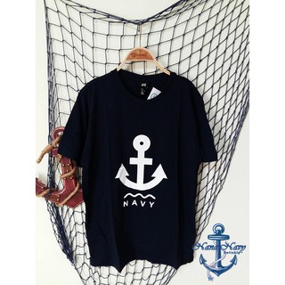 พร้อมส่ง-เสื้อกรมสมอแตกNavy