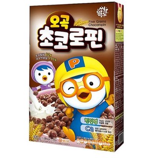 Pororo Five Grains Chocoropin 👩🏿‍🌾ซีเรียลชอกโก้สำหรับเด็ก 👩🏿‍🌾ซีเรียลที่มีผสมธัญพืชล้วนๆ 👩🏿‍🌾นำเข้าจากเกาหลีแท้