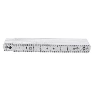 1M 2M 10-parts Folding Carpenters Ruler Lightweight Compact Measuring Stick Slide Fold Up for Woodworking