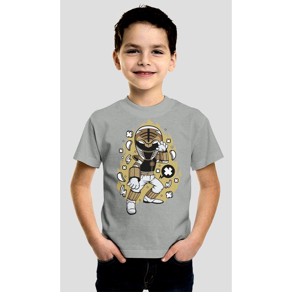 เสื้อยืด POWER RANGER DISTRO KIDS