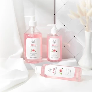 Naturista Rose Special Set ชุดทำความสะอาด เพื่อผิวที่ดูกระจ่างใส ทำให้ผิวเนียนนุ่ม น่าสัมผัส ซื้อเป็นเซตถูกกว่า!