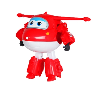 ชุดของเล่น Super Flying Man ครบชุดของการเปลี่ยนรูปขนาดใหญ่ Milly Dodo Little Philharmonic Bag Sheriff Cool Flying Robot