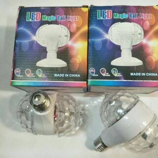 ไฟดิสโก้เทค ไฟเทค ไฟเธค ไฟดิสโก้ ไฟปาร์ตี้ LED fullแบบใส่ขั่วหลอดไฟ