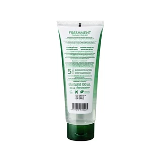 เจลว่านหางจระเข้ 100% เฟรชเม้นท์ Freshment Soothing and Moisture Aloe Gel Plus+ 100ml.