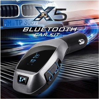 X5 WIRELESS CAR KIT รับสัญญาณ Bluetooth ในรถFM