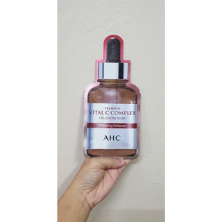 พร้อมส่ง AHC premium vital c complex cellulose mask