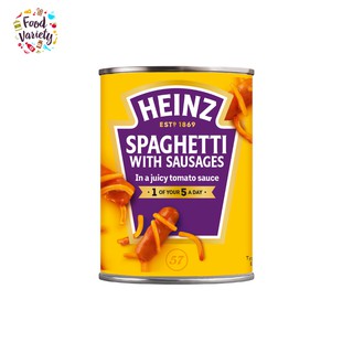 Heinz Spaghetti with Sausages 400g ไฮนส์ สปาเก็ตตี้ ไส้กรอก 400กรัม