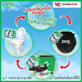 Dos หัวเชื้อจุลินทรีย์ Bio Clean 30 กรัม * ดับกลิ่นเหม็น * บำบัดน้ำเสีย * ย่อยสลายไขมัน *ไบโอคลีน