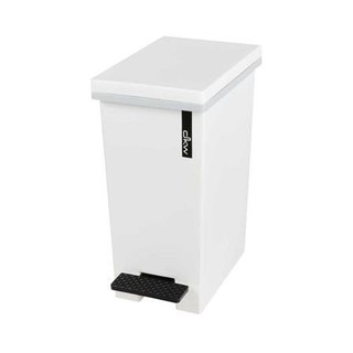 ถังขยะเหยียบเหลี่ยม DKW HH-2600I 5 ลิตร สีขาว Garbage Bins