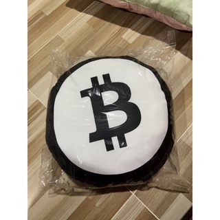 หมอน นุ่ม หมองอิง Zipmex ลาย Bitcoin / ZMT