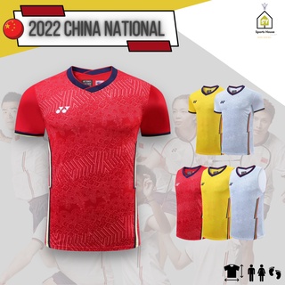 เสื้อกีฬาแบดมินตัน ลายทีมชาติจีน Yy 2022