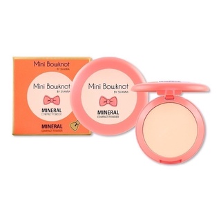 Sivanna Mini Bowknot Mineral Compact Powder #HF3031 : ซิวานน่า แป้งพัฟ มินิ โบนอท x 1 ชิ้น @beautybakery