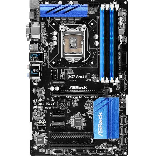 MAINBOARD (เมนบอร์ด) 1150 ASROCK H97 PRO4 พร้อมส่ง