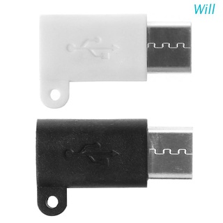 อะแดปเตอร์ชาร์จ Usb 3.1 Type C Male To Micro Usb 2.0 Type B Female สําหรับโทรศัพท์มือถือ