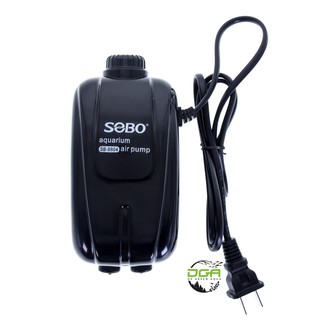 Sobo SB-8804/8806/8808 เครื่องปั๊มออกซิเจนในตู้ปลา สามารถปรับได้ เอาท์พุตคู่