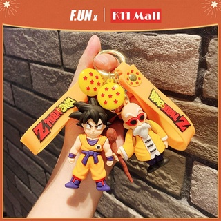 พวงกุญแจเรซิ่น จี้การ์ตูน Dragon Ball Goku น่ารัก แบบสร้างสรรค์ สําหรับห้อยกระเป๋า กุญแจรถจักรยานยนต์ รถยนต์