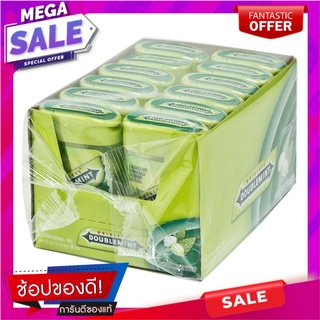 ดับเบิ้ลมิ้นต์ เม็ดอม กลิ่นมินต์สเปียร์มินต์ 12.4 กรัม x 12 ชิ้น Doublemint Mint Spearmint 12.4g x 12 pcs