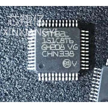 YTH QFP ชิปซีรีส์แพ็คเกจ STM32L151C8T6 QFP64 ใหม่เอี่ยม