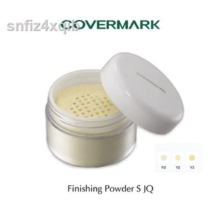 COVERMARK Finishing Powder S JQ 30g  (แป้งพร้อมตลับ) แป้งฝุ่นเนื้อเนียนละเอียด เนื้อแมตต์ ช่วยให้เมคอัพติดทนนาน อำพรางรู