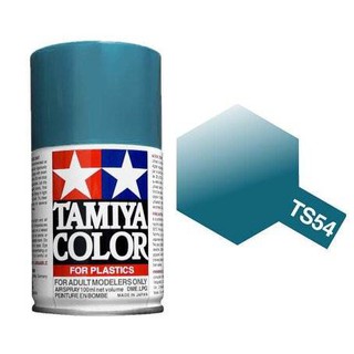 Tamiya Spray Color สีสเปร์ยทามิย่า TS-54 LIGHT METALLIC BLUE 100ML