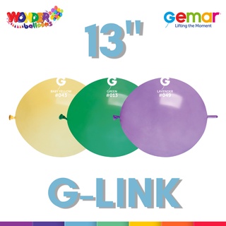 Gemar ลูกโป่งยาง G-Link 13 นิ้ว (50 ชิ้น)