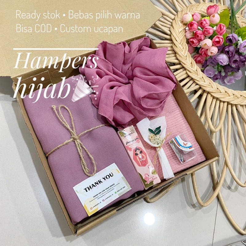 HAMPERS HIJAB GIRL HAMPERS VEIL HAMPERS GIRLS GIFT PACKAGE BIRTHDAY GRADUATION GIFT