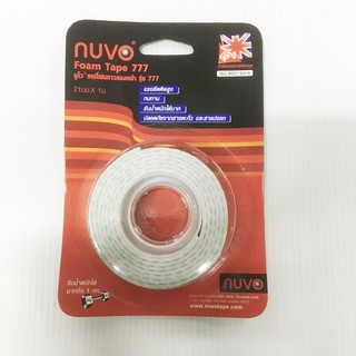 เทปโฟมกาวสองหน้า NUVO 1 เมตร รุ่น 777