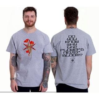 เสื้อยืดพรีเมี่ยม พิมพ์ลาย Bring ME THE HORIZON FLOWER NEVER BLOOM