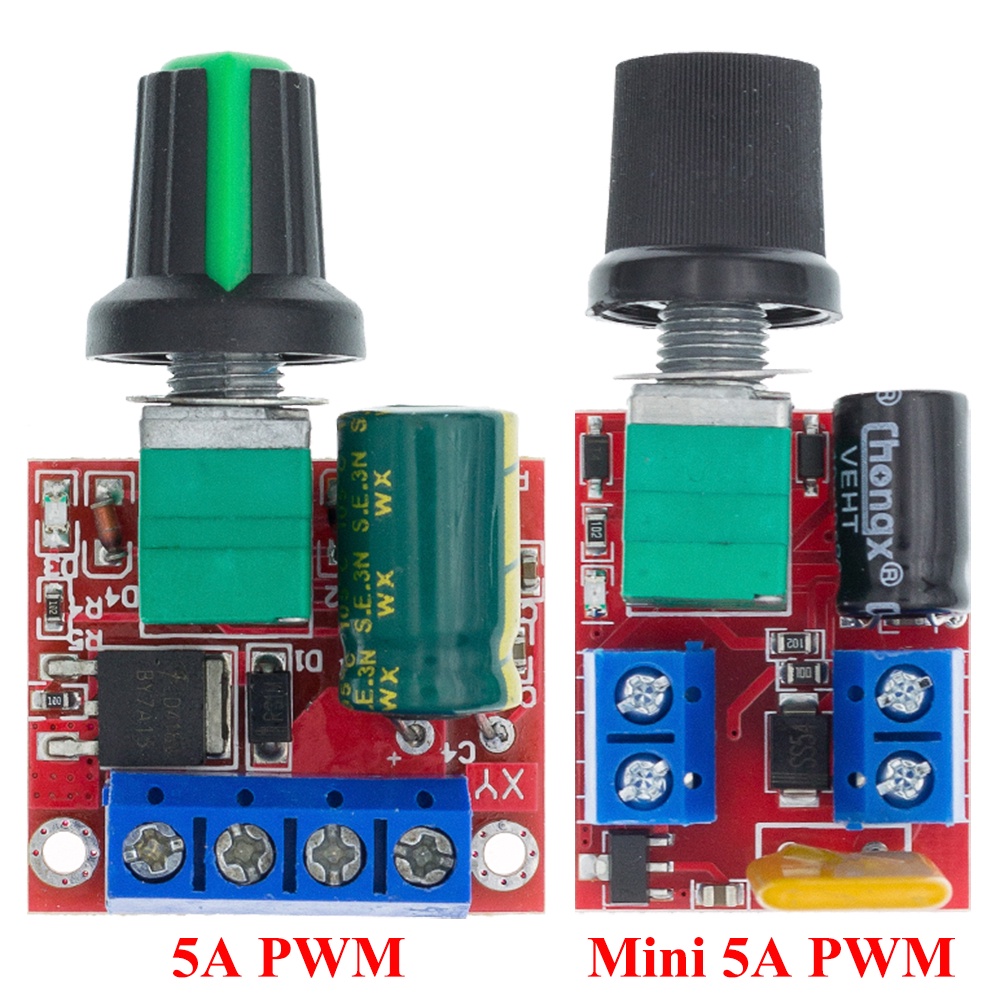 5A 90W PWM 12V DC Motor Speed Controller Module DC-DC 4.5V-35V Adjustable Speed Regulator Control Governor Switch 24V