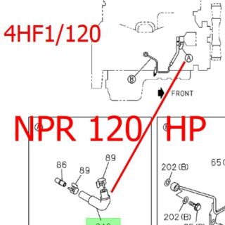 ท่อตูดไดร์ NPR 120 แรง  DKR