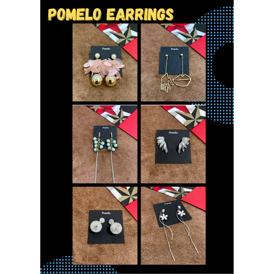 Pomelo Earrings - ต่างหู แบรนด์ Pomelo