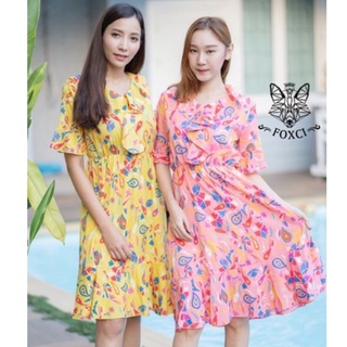 CANDY DRESS เดรสระบาย สดใสปรี๊ดปร๊าด