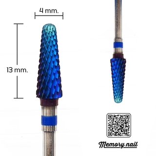 หัวเจียรเล็บ Medium Umbrella Carbide ST Bit 3/32 หัวเจียรคาร์ไบ ทรงร่ม ละเอียด