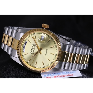นาฬิกา POMAR QUARTZ DAY-DATEรุ่น PM73477AG01