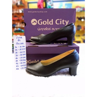 คัทชูหัวตัด ส้น 2” Gold Cityนุ่มทุกก้าว 359