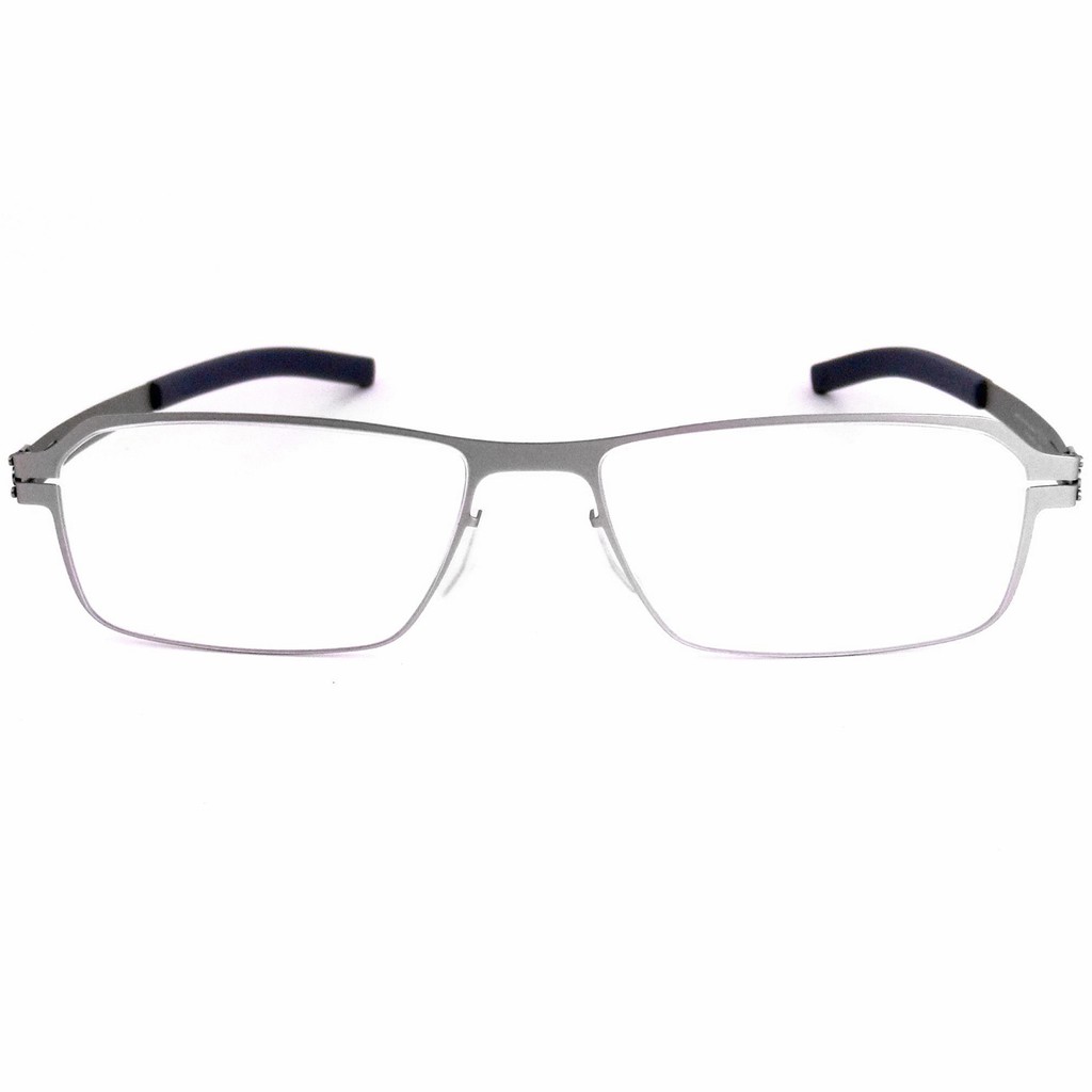 Fashion แว่นตา รุ่น IC BERLIN 008 C-3 สีเงิน Lars D กรอบแว่นตา สำหรับตัดเลนส์ วัสดุ สแตนเลสสตีล ขาข้อต่อ ไม่ใช้น๊อต
