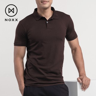 Noxx Polo T-shirt: เสื้อยืด โปโล สีน้ำตาล